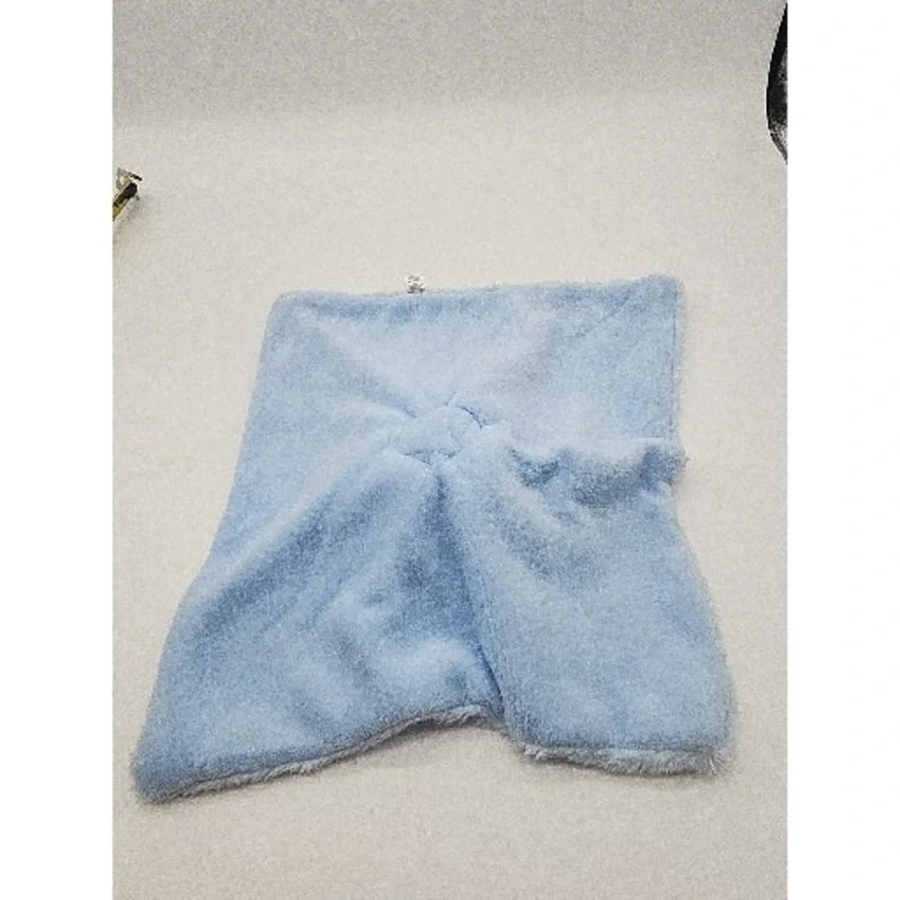 Heads shoulders toes and bows puppy   baby lovey‎ lovely blanket